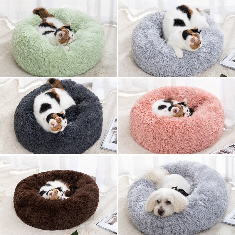 Winter Warm Pet Bed – Cozy Cat & Dog Supplies