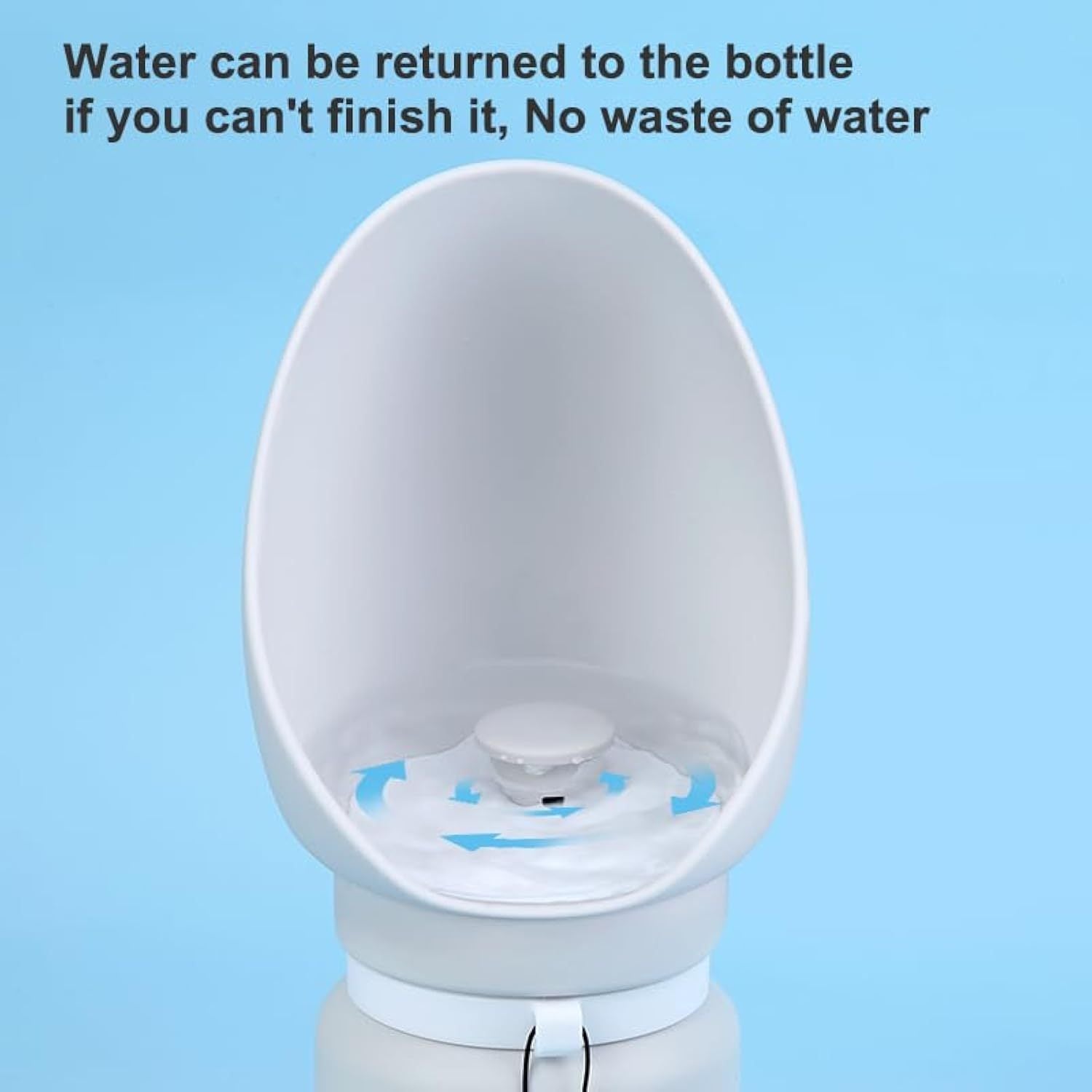 Portable Dog Water Bottle - Leak Proof Travel Dispenser