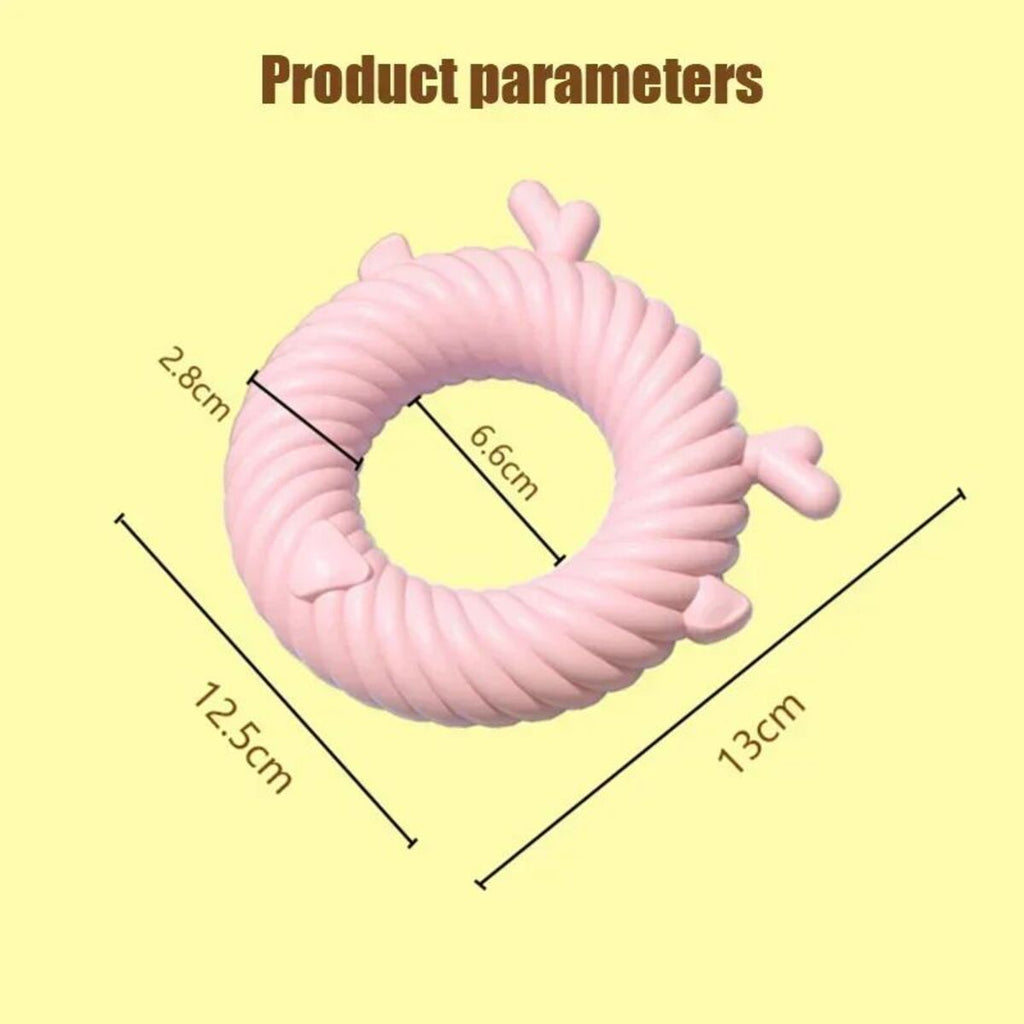 Interactive Plush Dog Toy for Healthy Teeth & Gums