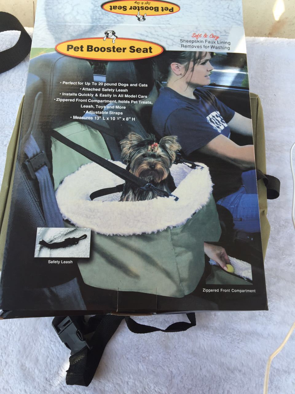 Dog & Cat Travel Bag – Breathable Car Carrier