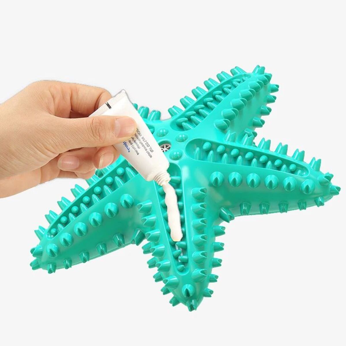 Playful Starfish Chew for Cleaner Dog Teeth