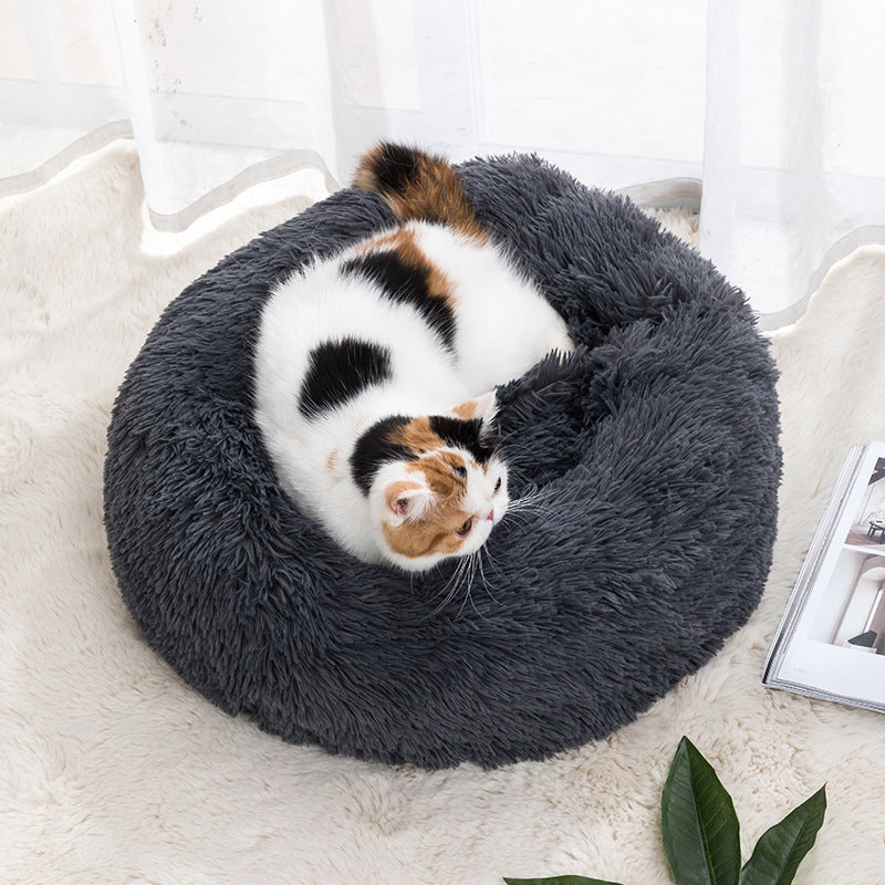 Winter Warm Pet Bed – Cozy Cat & Dog Supplies