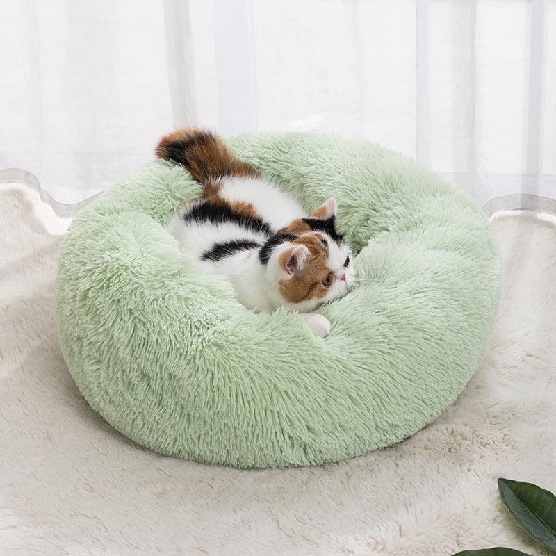Winter Warm Pet Bed – Cozy Cat & Dog Supplies