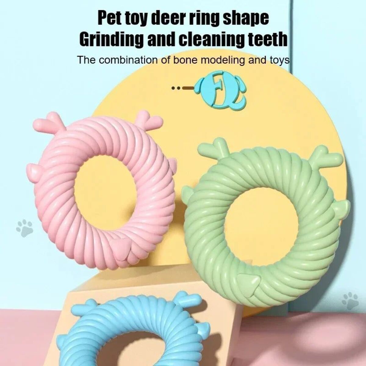 Interactive Plush Dog Toy for Healthy Teeth & Gums